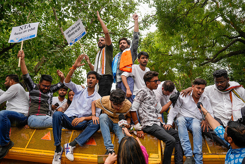 Photo: PTI/Ravi Choudhary : First Session of 18th Lok Sabha