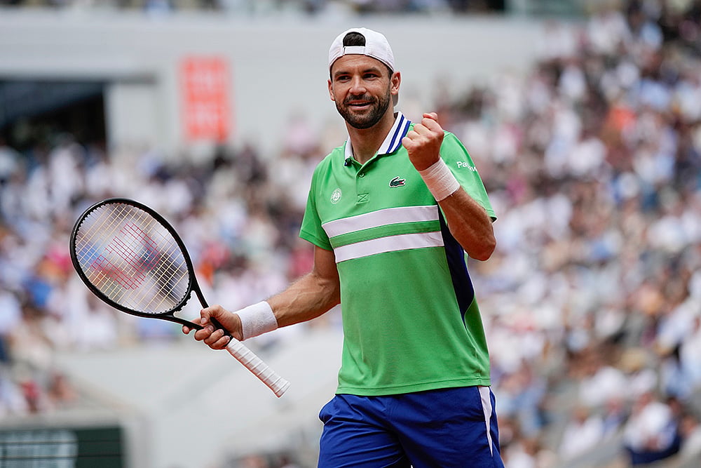 2024 French Open tennis: Grigor Dimitrov Photo_3