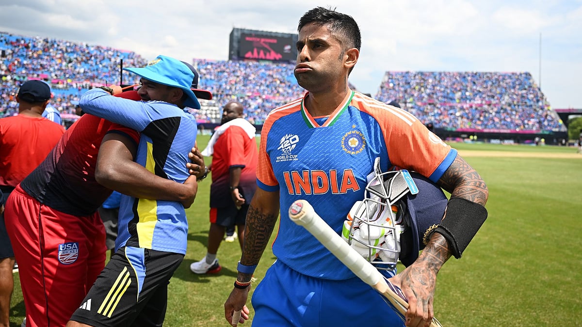 Suryakumar scored an unbeaten half-century for India - null