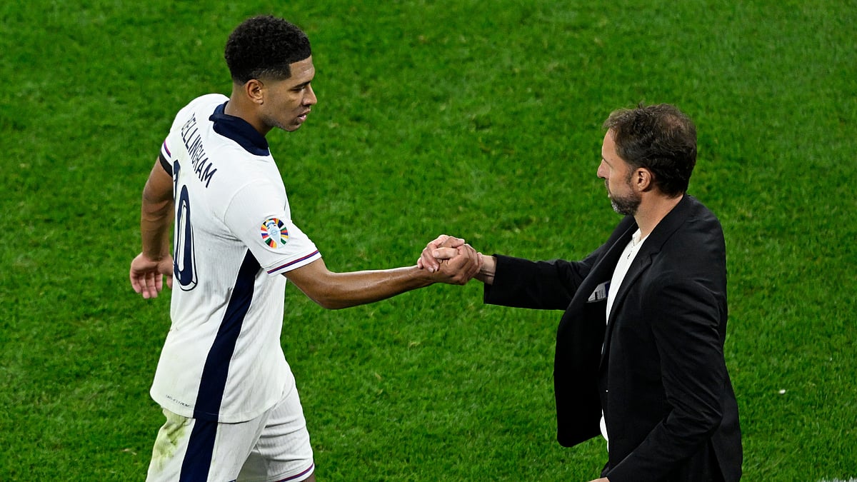 Gareth Southgate praised Jude Bellingham's display against Serbia - null
