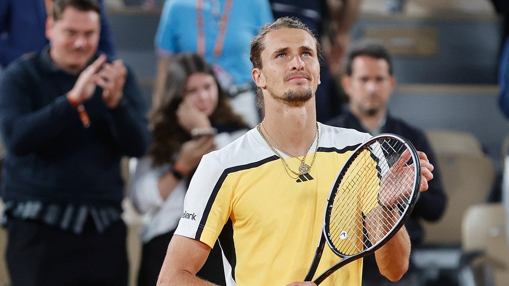 Alexander Zverev beat Casper Ruud to enter the French Open 2024 final.  - AP/Jean-Francois Badias