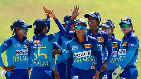 X/@OfficialSLC : Sri Lanka Women players