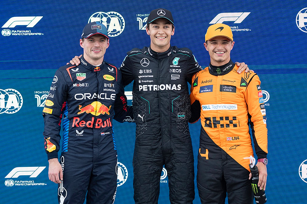 Mercedes driver George Russell