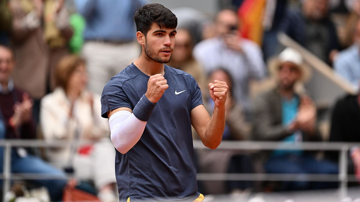 Alcaraz is through to his third straight Roland-Garros quarter-final.