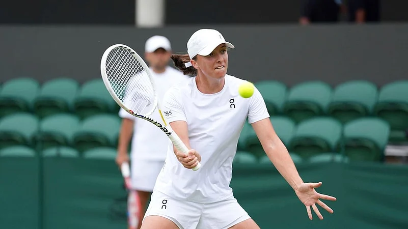 Iga Swiatek, Wimbledon 2024, Tennis, AP Photo