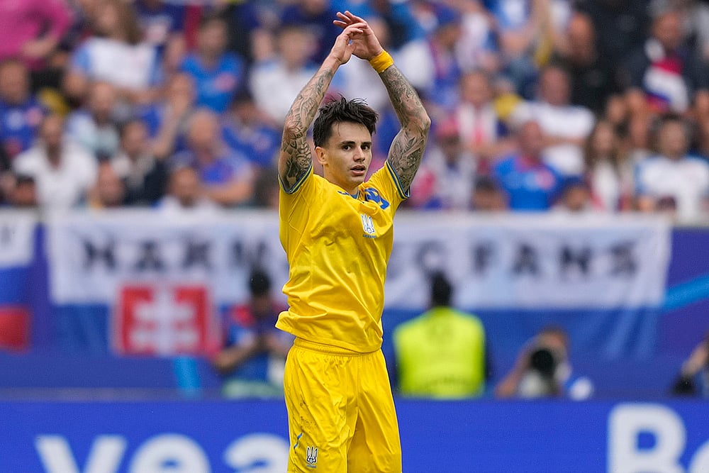 Euro 2024 Soccer Slovakia Ukraine Photo_6