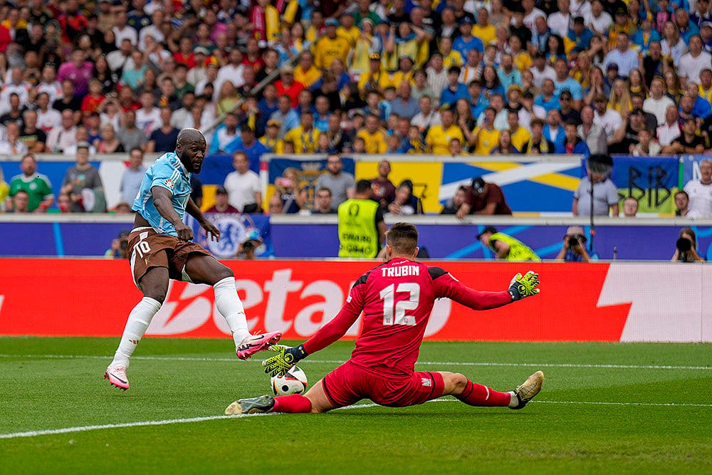 Euro 2024 Soccer Ukraine Belgium Photos_4