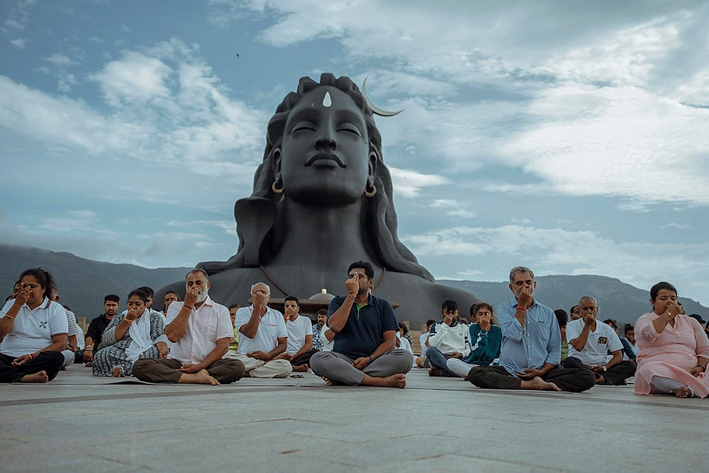 10th International Day of Yoga Day celebrations Photos_6