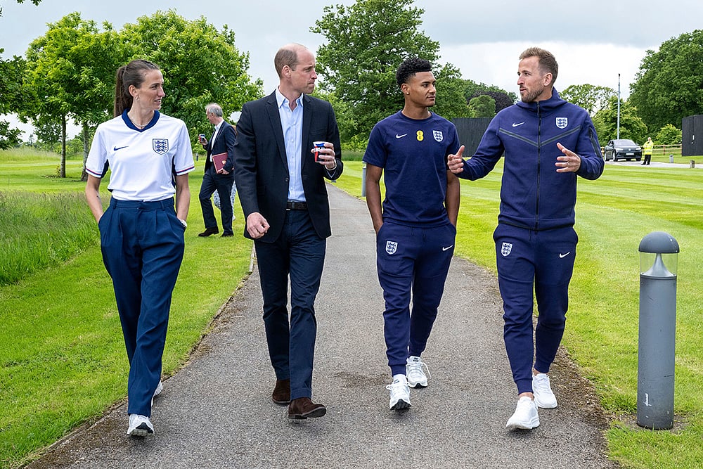 Prince William met England Euros 2024 squad photo_2