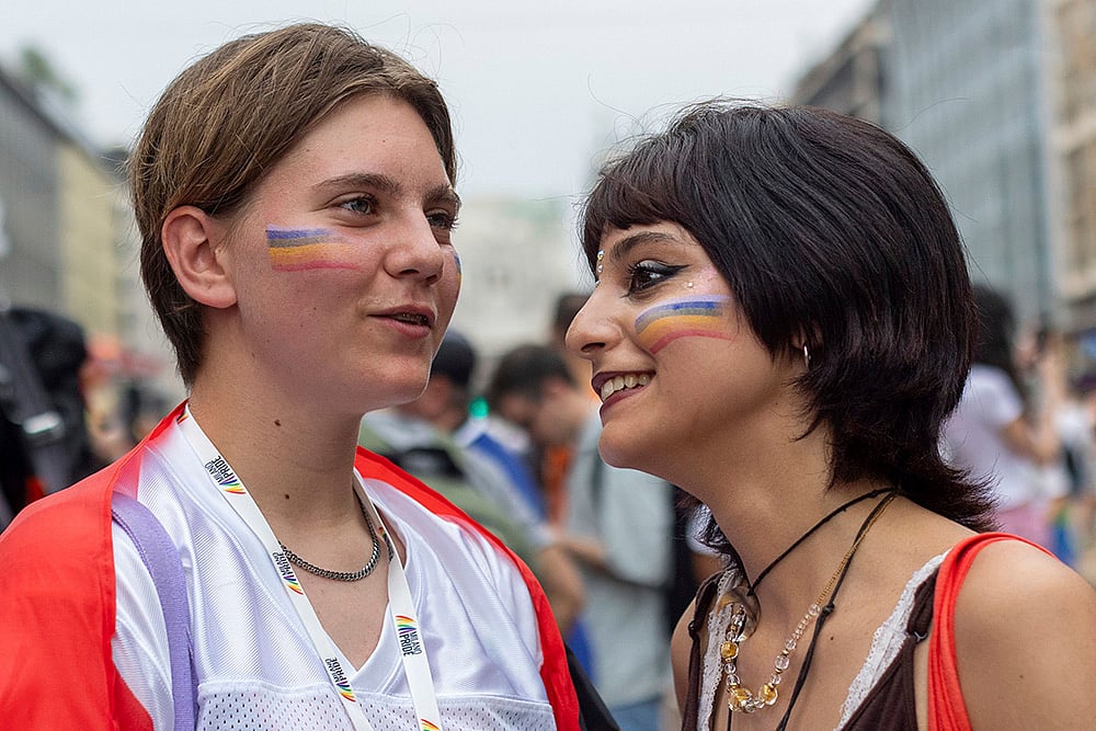 Milan Pride march