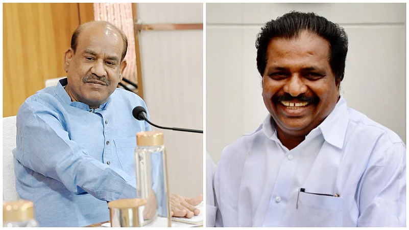 X/@ombirlakota and @Tamil_Selvan__