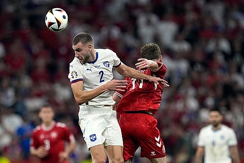 Serbia's Strahinja Pavlovic