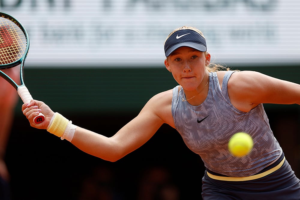 2024 French Open Tennis Mirra Andreeva Photo_4