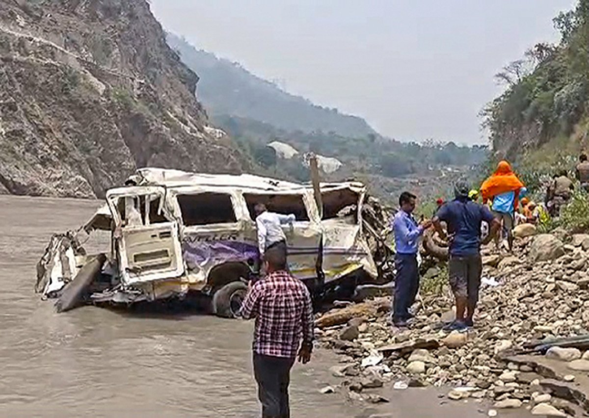 Visuals from the accident | - PTI