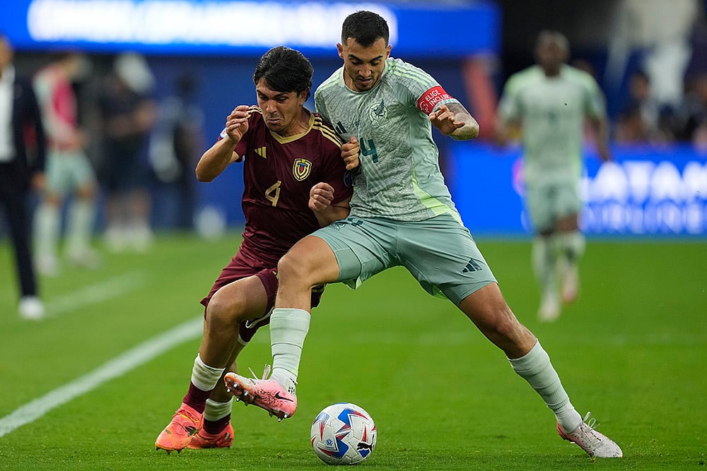 CONMEBOL 2024 Copa America Soccer Venezuela vs Mexico Photos_10