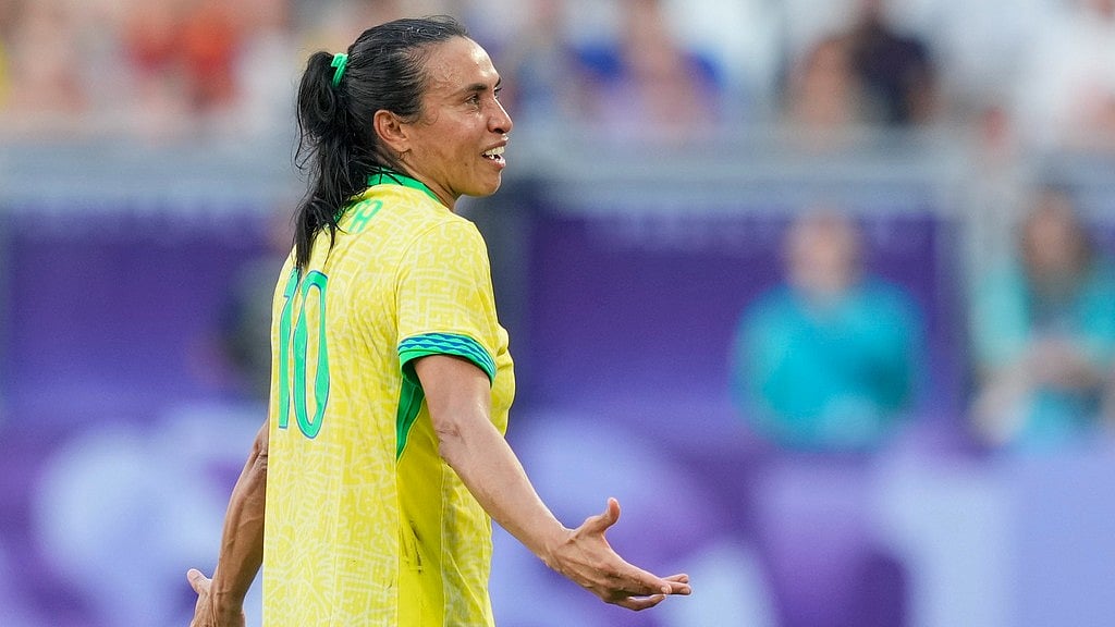 AP : For her final international tournament with Brazil, Marta is back where it all started.