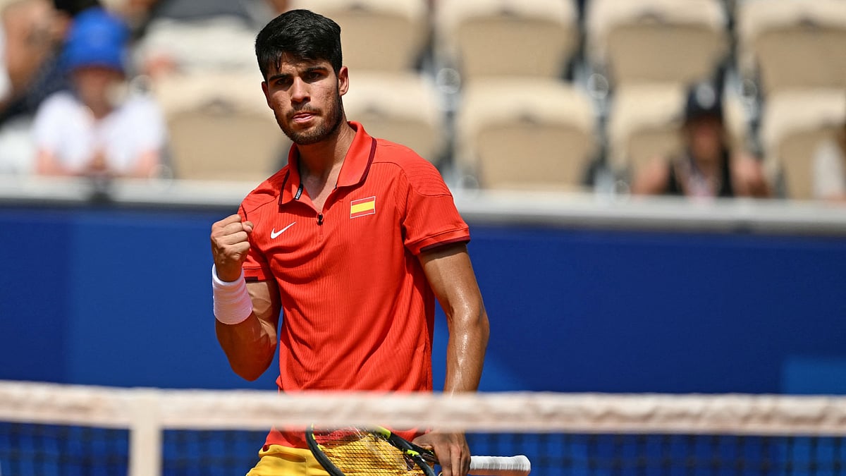 Spain's Carlos Alcaraz.