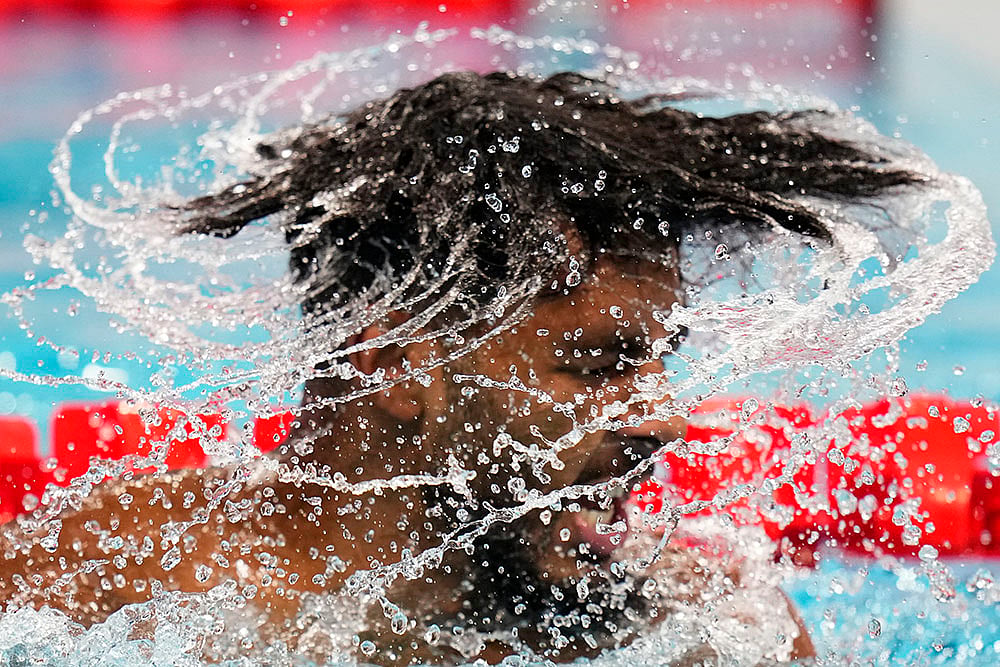2024 Paris Summer Olympics Day 4 Photo Gallery_Saud Ghali, of Bahrain