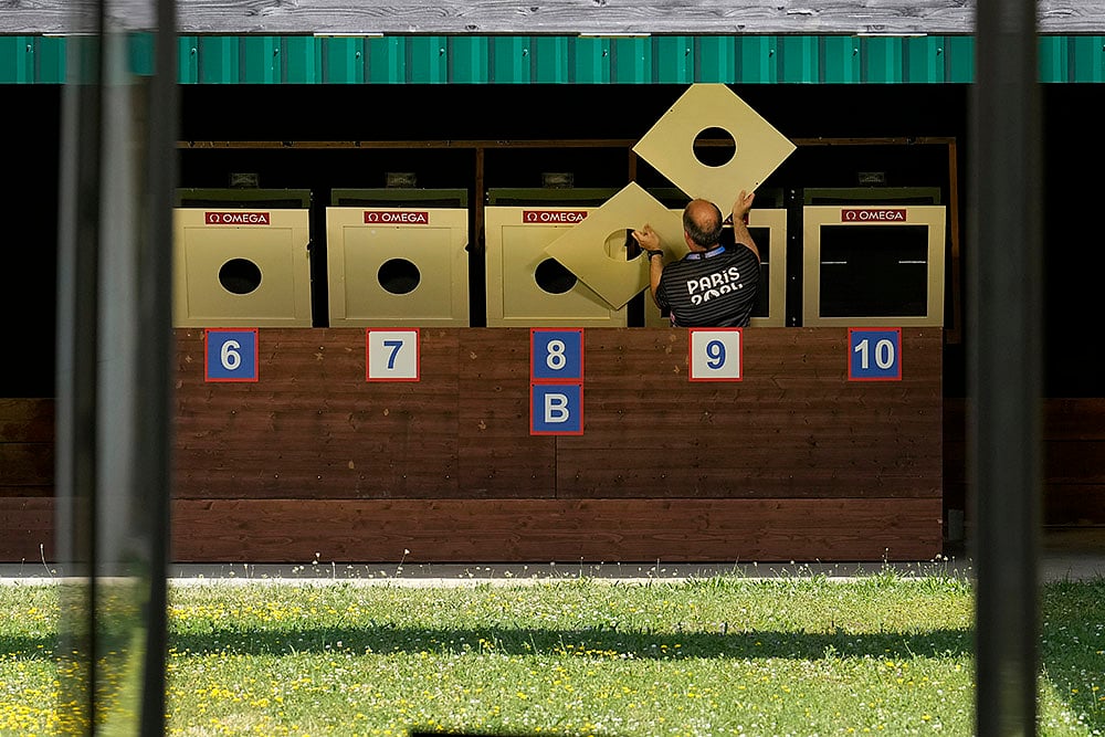 2024 Paris Summer Olympics Day 4 Photo Gallery_25m pistol women shooting