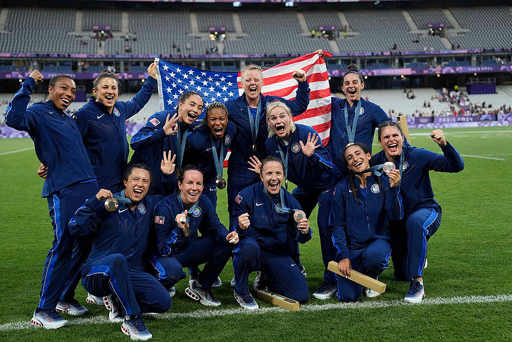 2024 Paris Olympics Rugby_United States Rugby Sevens team won Bronze_3