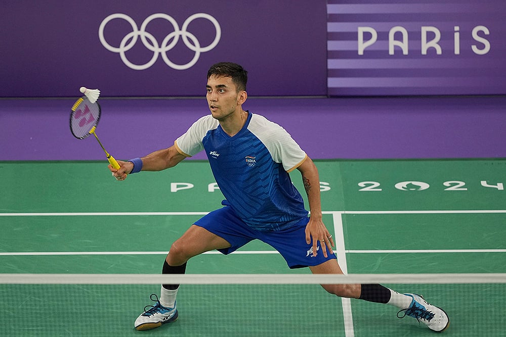 2024 Paris Summer Olympics Badminton_Lakshya Sen vs Jonatan Christie_5