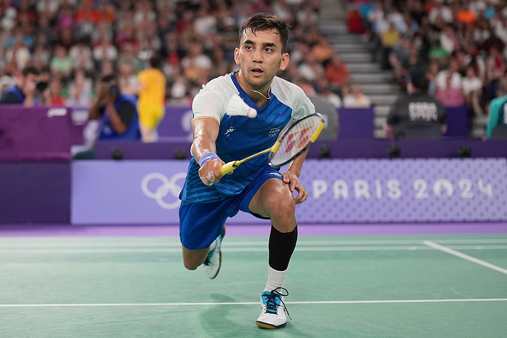 2024 Paris Summer Olympics Badminton_Lakshya Sen vs Jonatan Christie_4