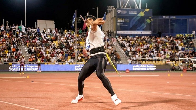 neeraj chopra diamond league twitter