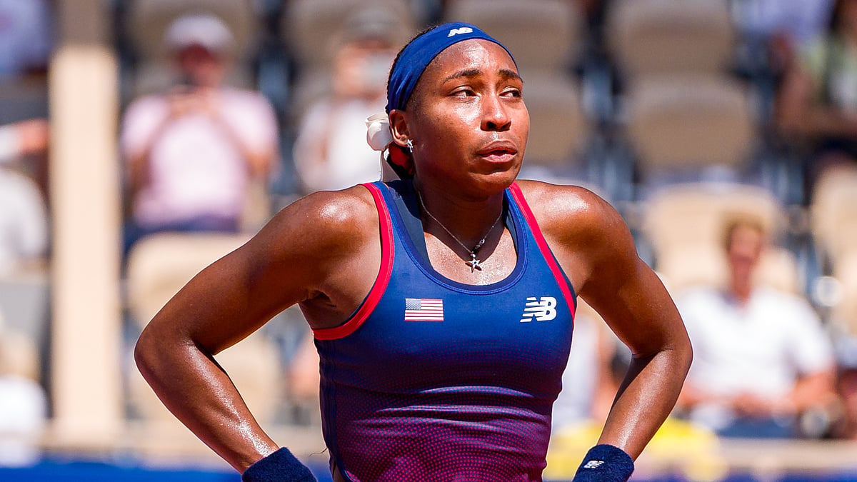 Coco Gauff's hopes of an Olympic gold medal were dashed at the Paris Olympics