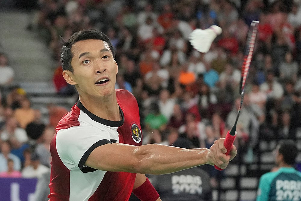 2024 Paris Summer Olympics Badminton_Lakshya Sen vs Jonatan Christie_7