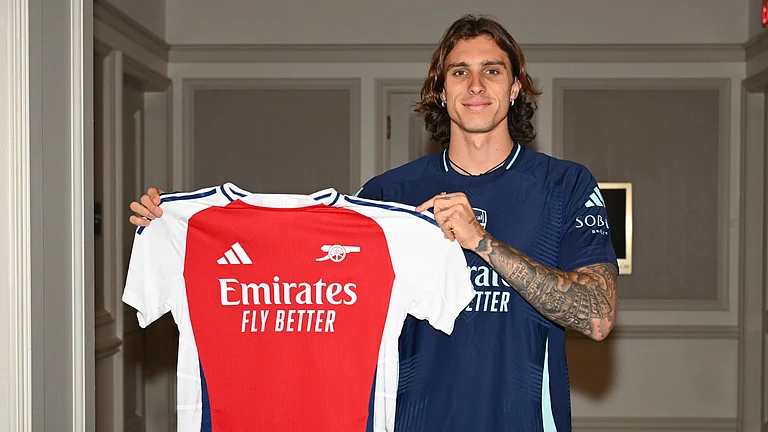 New Arsenal signing Riccardo Calafiori - null