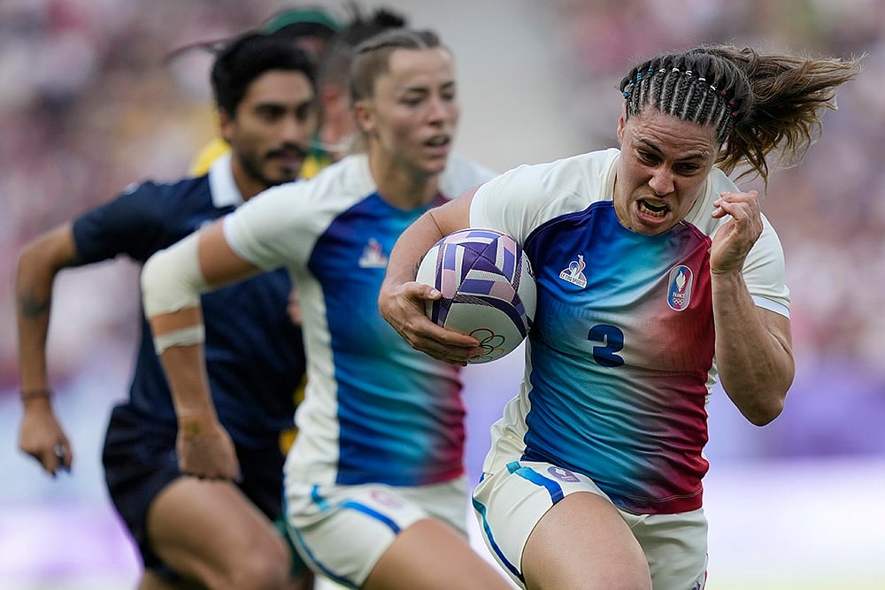 2024 Paris Summer Olympic Games 2024, Day 2_Rugby Sevens, France vs Brazil
