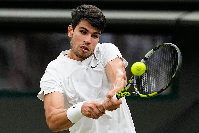 2024 Wimbledon Tennis Carlos Alcaraz vs Tommy Paul photo gallery_7