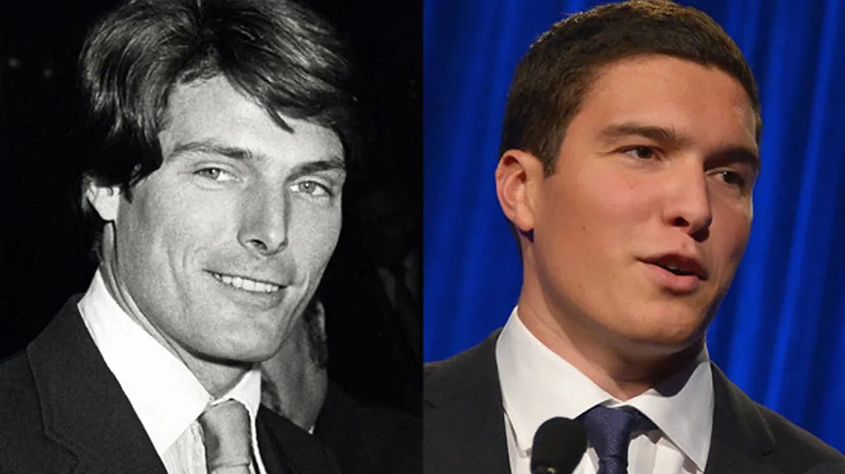 X : Christopher Reeve and his son Will Reeve