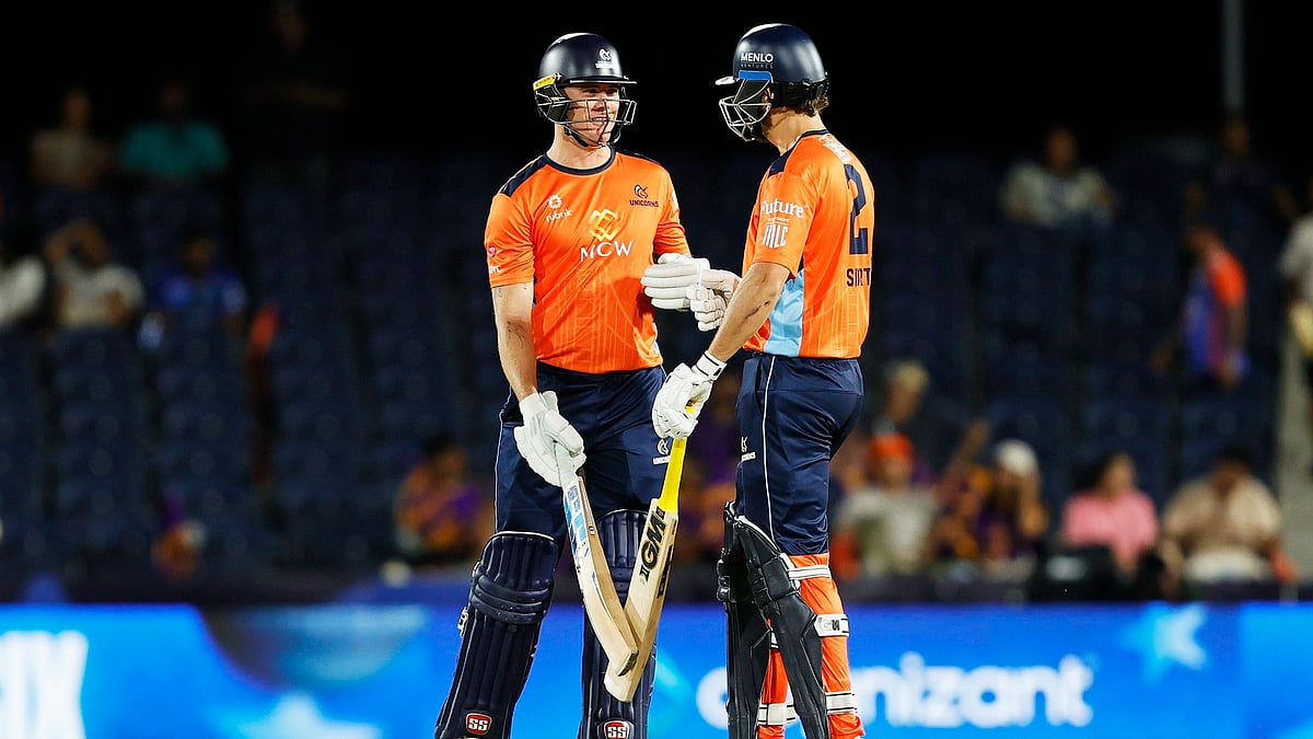 X/SFOUnicorns : MLC 2024: San Francisco Unicorns have defeated the Los Angeles Knight Riders.