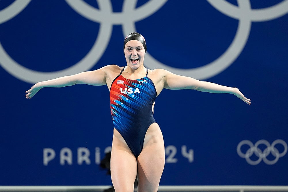 2024 Paris Summer Olympics_ Alison Gibson during Diving Training session_10