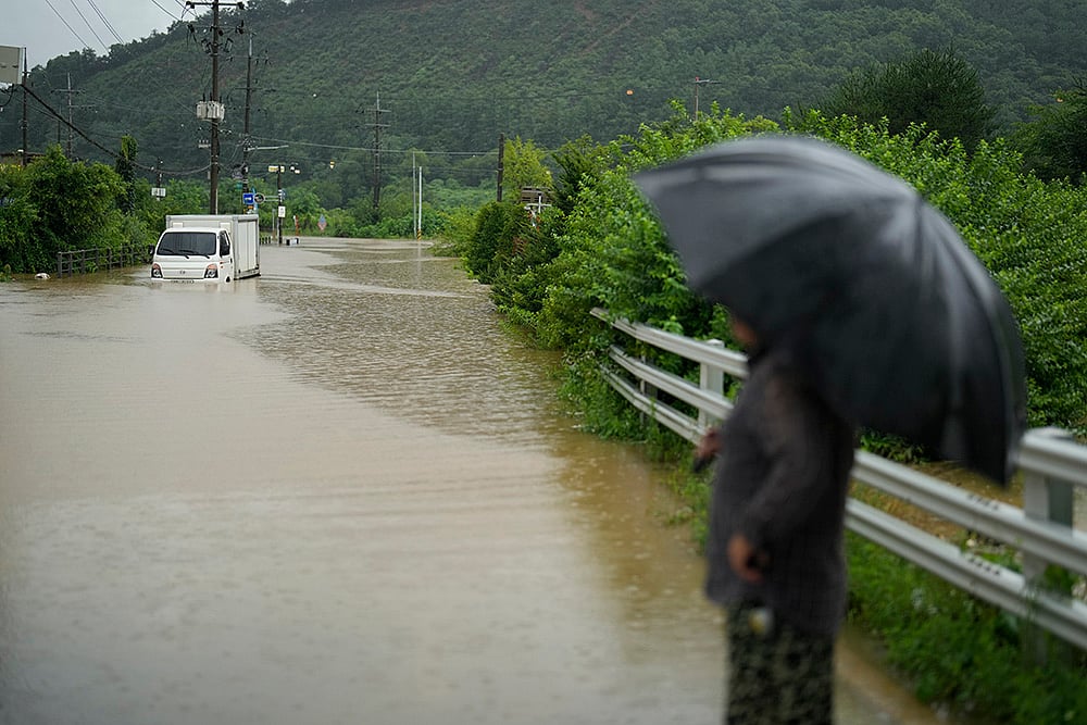 South Korea Flood After Heavy Rains photo_2