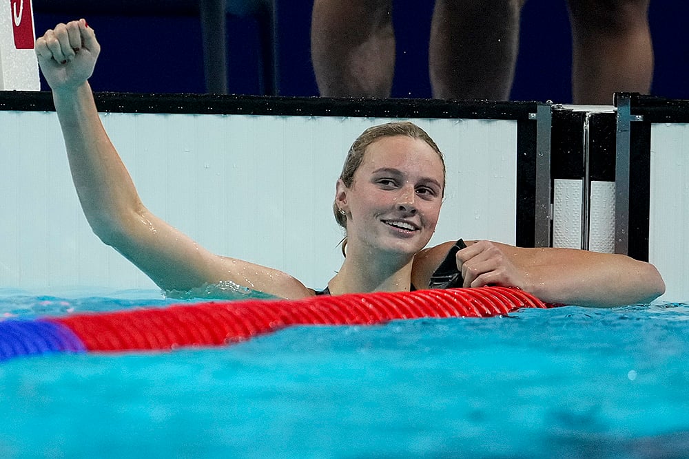 Paris Olympics Shooting_Swimming_Summer McIntosh