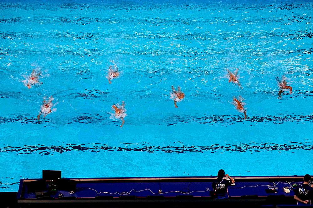 Water Polo training_2024 Paris Summer Olympics_4
