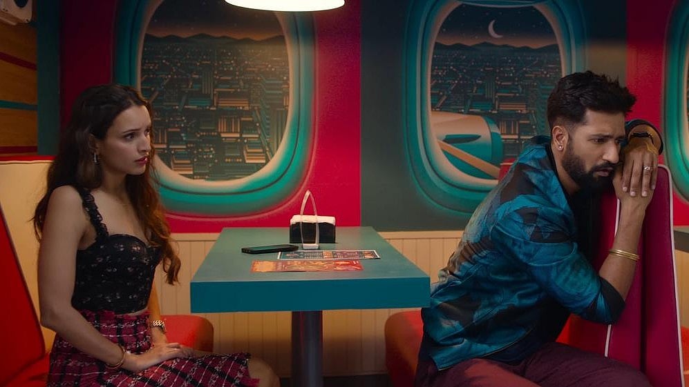 Vicky Kaushal and Triptii Dimri in Bad Newz