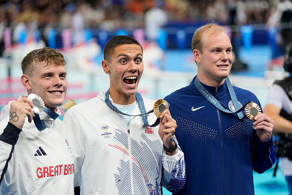 Paris Olympics Shooting_Swimming_mens 200-meter freestyle final