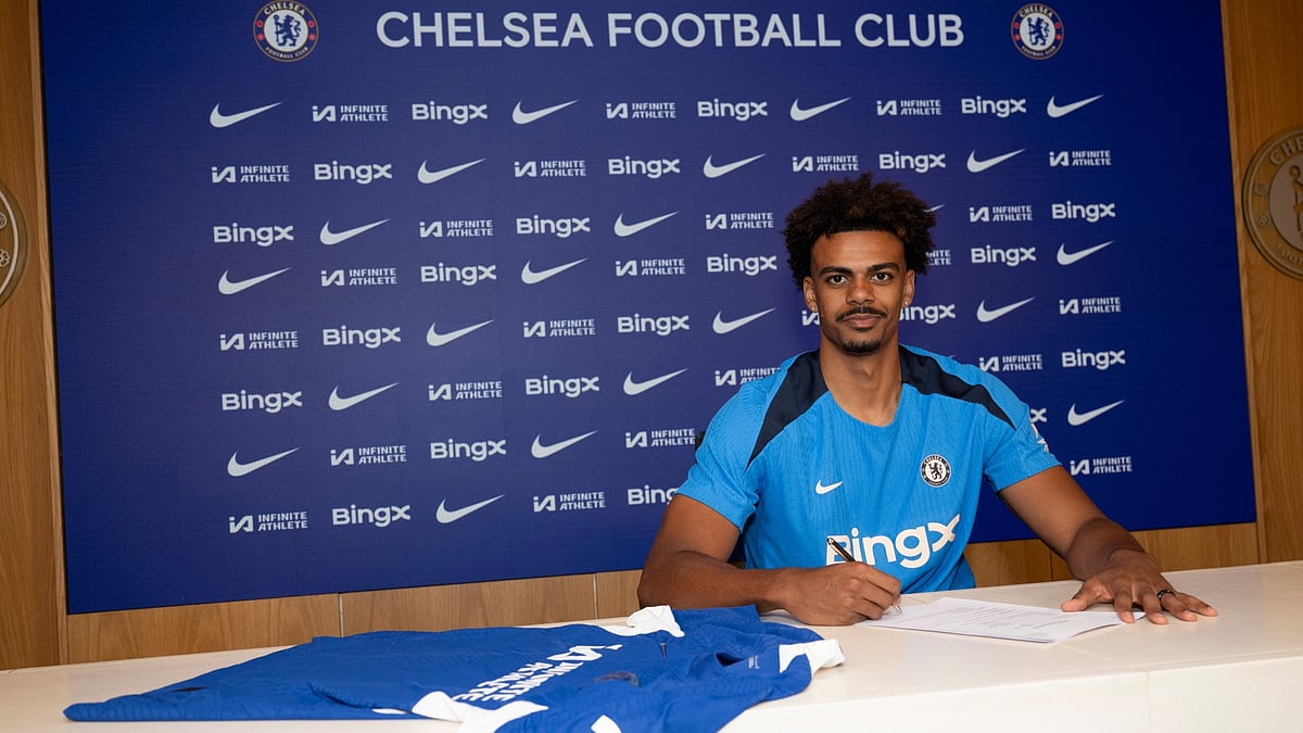 New Chelsea signing Renato Veiga. - null