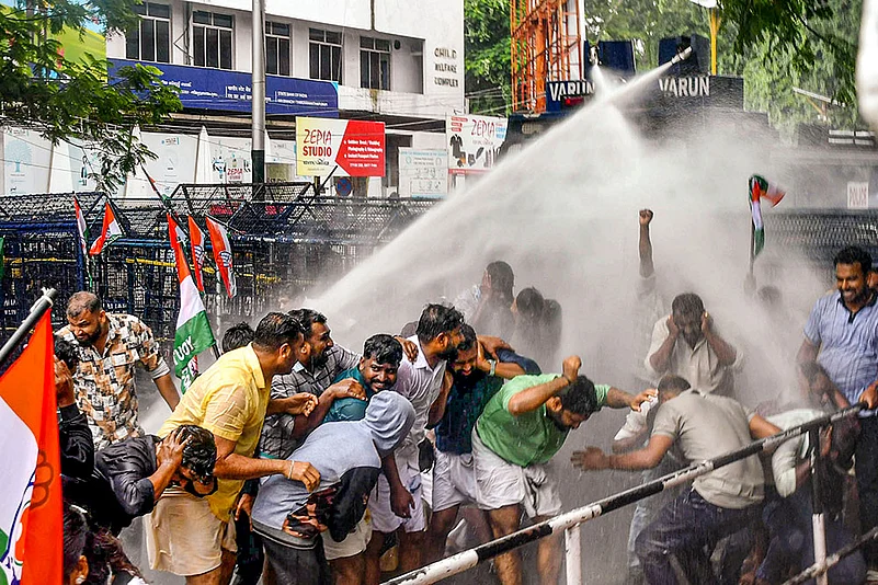 Youth Congress protest
