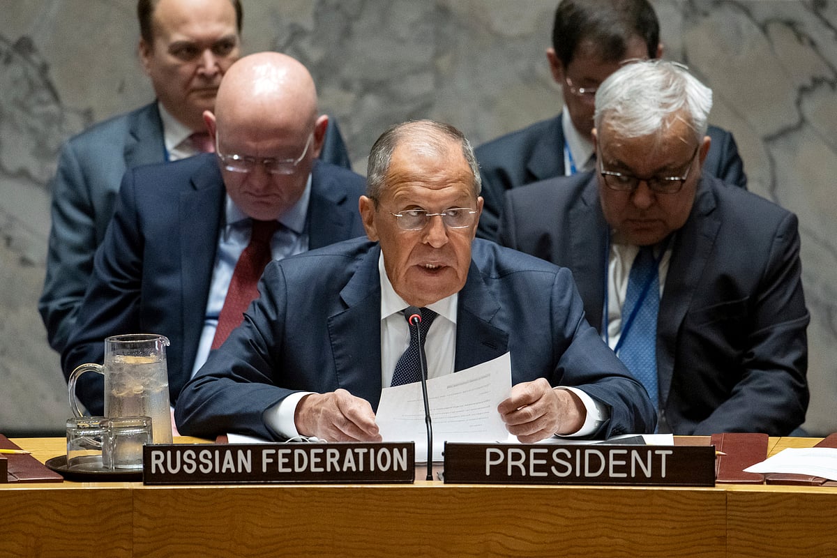 AP : Russia's Foreign Minister Sergey Lavrov | 