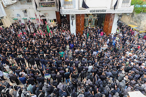 Muharram procession in Ahmedabad