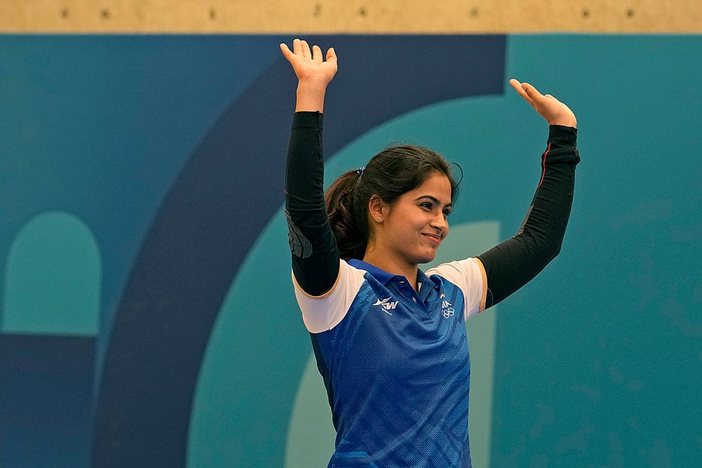Manu Bhaker won bronze at 2024 Paris Summer Olympics_6