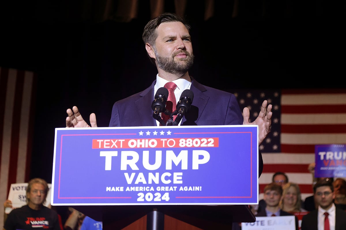 AP : Republican Vice Presidential candidate JD Vance | 