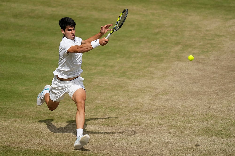 Carlos Alcaraz Vs Novak Djokovic, Wimbledon 2024 Final photo gallery_9