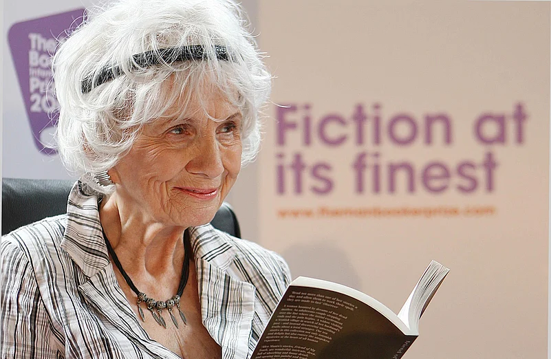 Alice Munro, winner of the 2009 Booker International Prize.