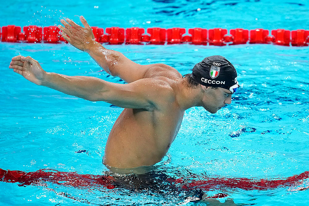 Paris Olympics Shooting_Swimming_Thomas Ceccon