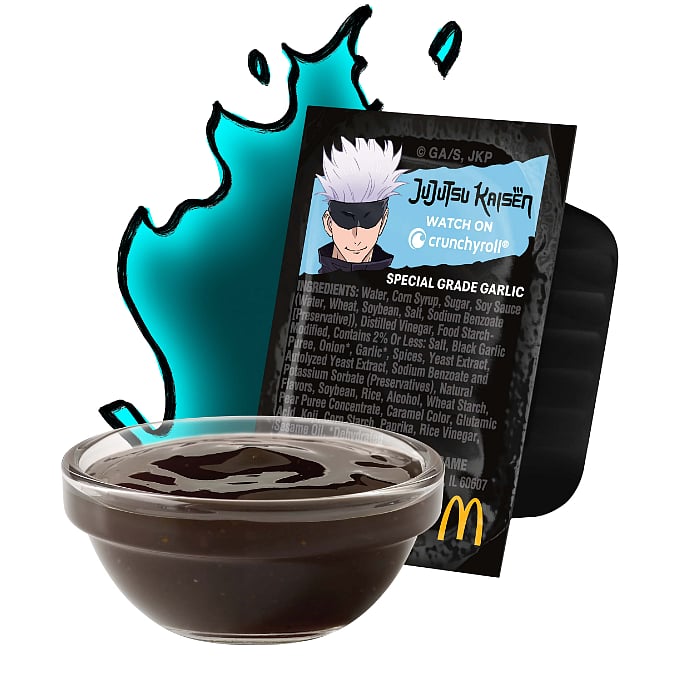 McDonalds New Garlic Sauce